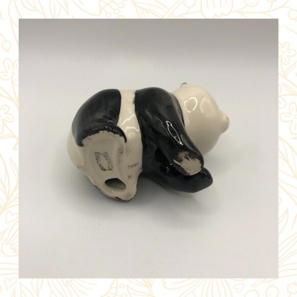 Beswick Panda Bear Porcelain Figurine England Vintage - Picture 5 of 6